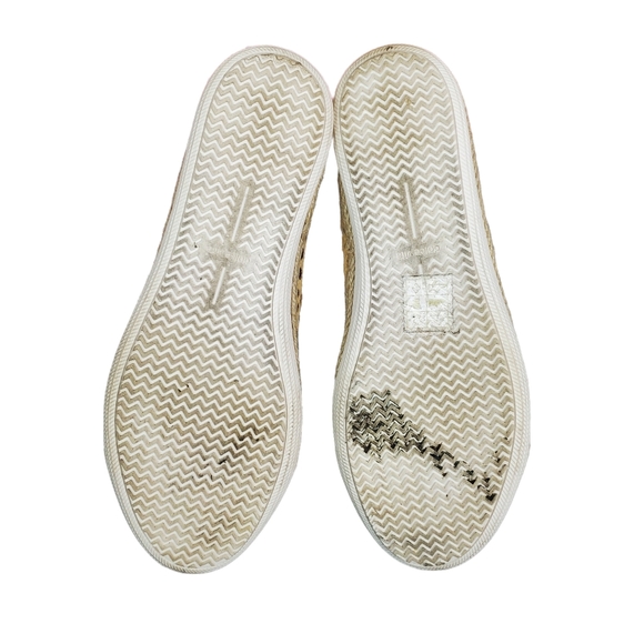 Dolce Vita Cheetah Animal Print Calf Hair Lace Up Sneakers Size 8.5 - Picture 8 of 9